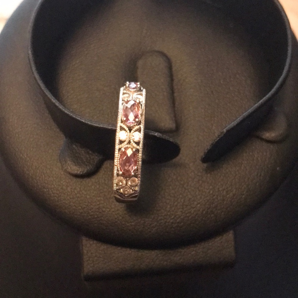 Tacori pink and clear stones